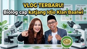 DR. Sugeng Sugiarto, Rumail Abbas dan Linawati Biolog Cap Kacang Ijo