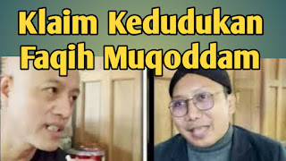 Gus Faqih Wirahadiningrat Soroti Kedudukan Faqih Muqoddam