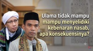 Sugeng menyampaikan kritik kepada ulama yang menurutnya mendukung klaim nasab Ba'alwi