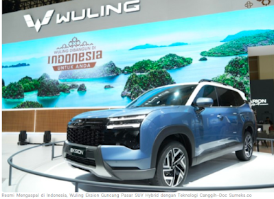 Wuling eksion Mobil SUV Hbrid