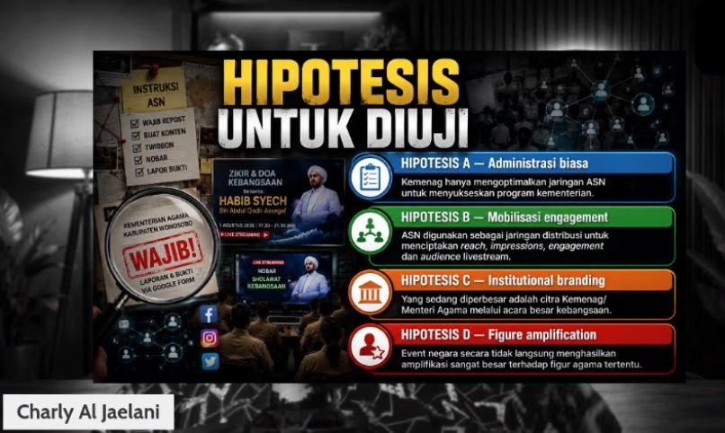 Analisis Charly: Pola Instruksi Dinilai Membentuk Mobilisasi Komunikasi yang Terstruktur