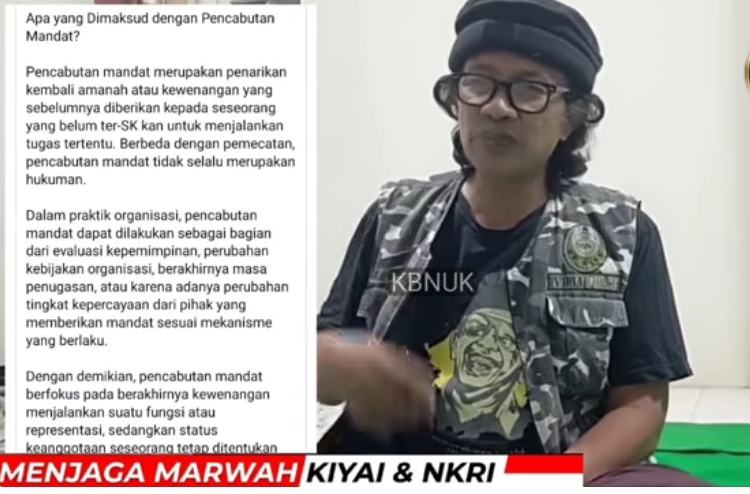 Pengajuan Penarikan Mandat Disebut Harus Melalui Mekanisme
