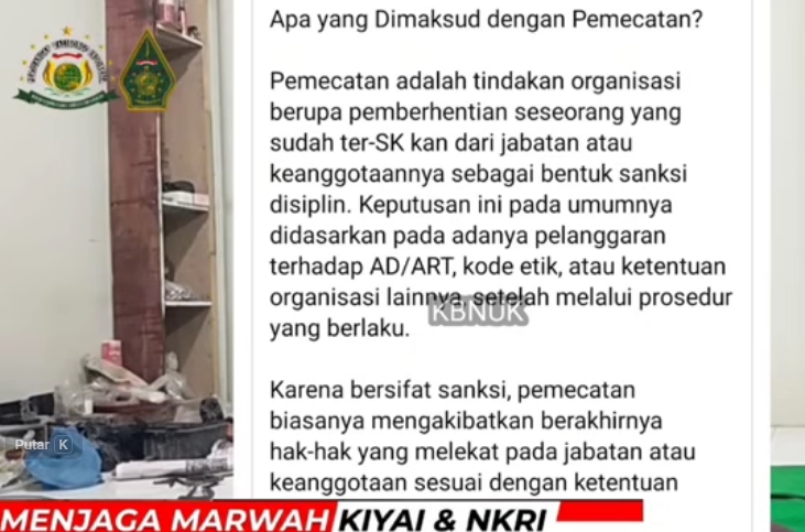 Kegiatan Organisasi Disebut Berjalan Sebelum SK Terbit