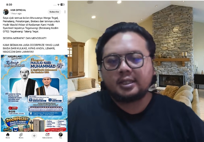 Charly Bedakan Hadiah dan Tujuan Acara Keagamaan