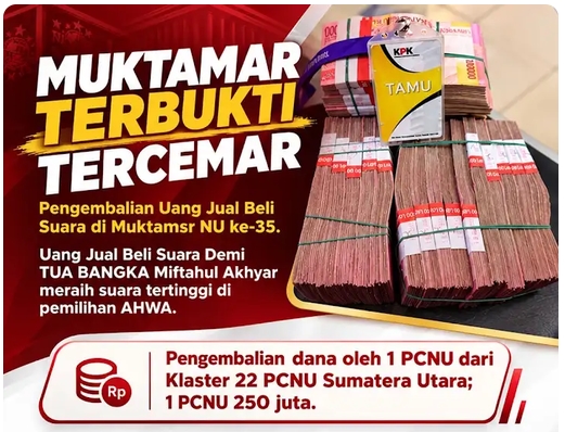 WAHAI PARA PENYUAP PESERTA MUKTAMAR, BERHENTILAH BERPURA PURA